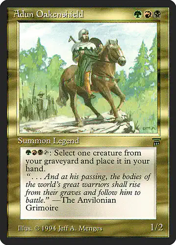 Adun Oakenshield - leg Spoiler