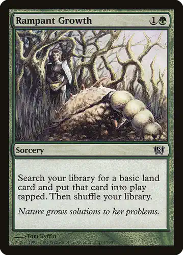 Rampant Growth - 8ed Spoiler