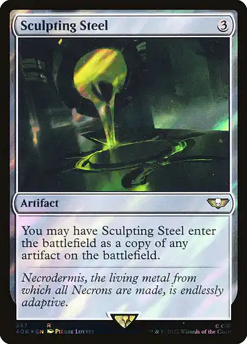 Sculpting Steel - 40k Spoiler