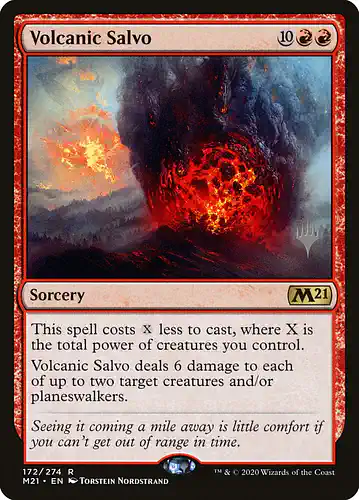 Volcanic Salvo - m21 Spoiler