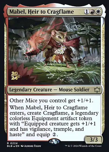 Mabel, Heir to Cragflame - blb Spoiler