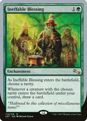 Ineffable Blessing - ust Spoiler
