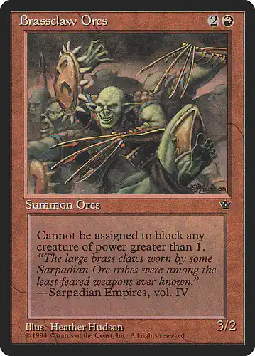 Brassclaw Orcs - fem Spoiler