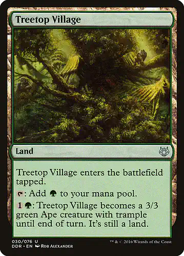 Treetop Village - ddr Spoiler