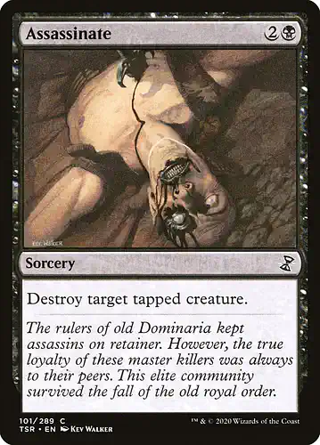 Assassinate - tsr Spoiler