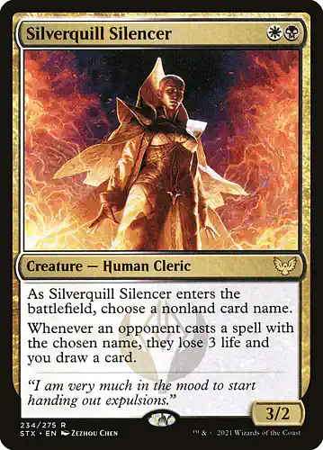 Silverquill Silencer - stx Spoiler