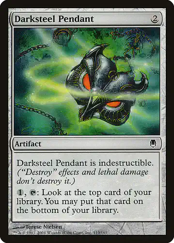 Darksteel Pendant - dst Spoiler