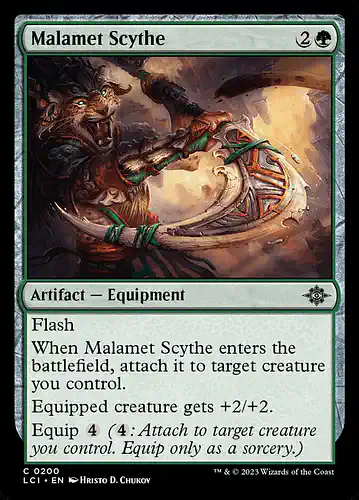 Malamet Scythe - lci Spoiler