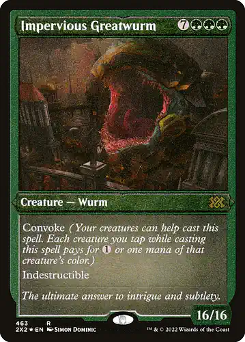 Impervious Greatwurm - 2x2 Spoiler