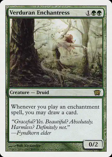 Verduran Enchantress - 8ed Spoiler