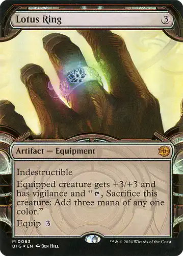 Lotus Ring - big Spoiler
