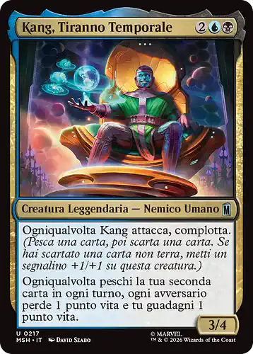 Kang, Temporal Tyrant - msh Spoiler