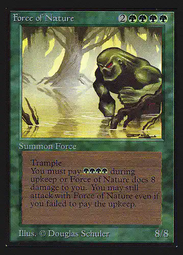 Force of Nature - cei Spoiler