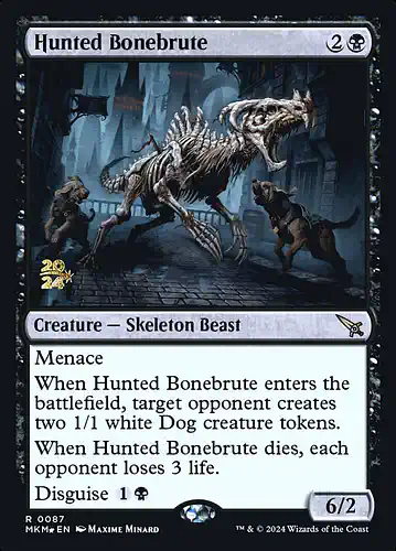 Hunted Bonebrute - mkm Spoiler