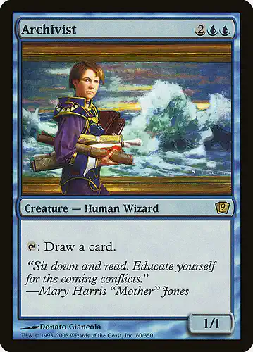 Archivist - 9ed Spoiler