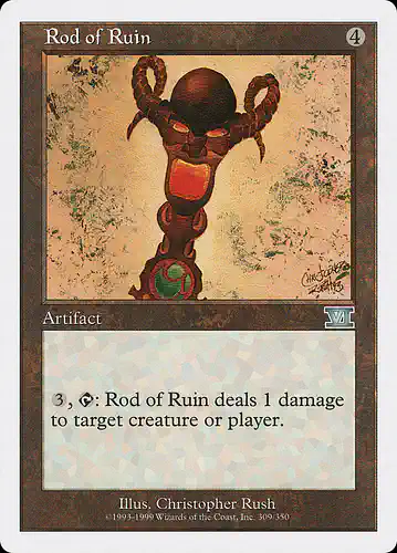 Rod of Ruin - 6ed Spoiler