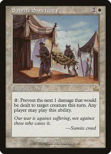 Samite Sanctuary - pcy Spoiler