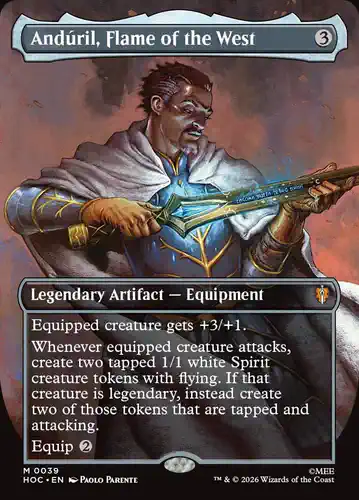 Andúril, Flame of the West - hoc Spoiler