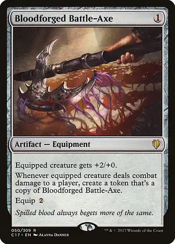 Bloodforged Battle-Axe - c17 Spoiler