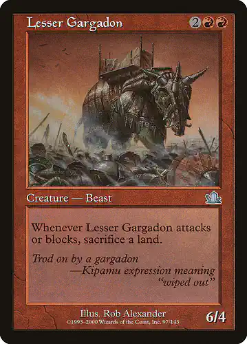 Lesser Gargadon - pcy Spoiler