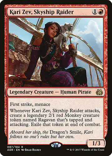 Kari Zev, Skyship Raider - aer Spoiler