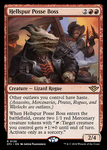 Hellspur Posse Boss - otj Spoiler