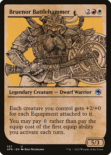 Bruenor Battlehammer - afr Spoiler