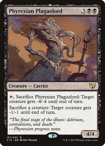 Phyrexian Plaguelord - c15 Spoiler