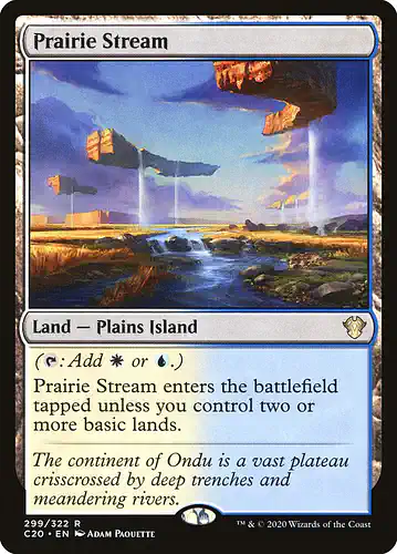 Prairie Stream - c20 Spoiler