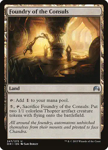 Foundry of the Consuls - ori Spoiler