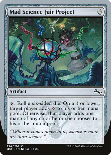 Mad Science Fair Project - ust Spoiler