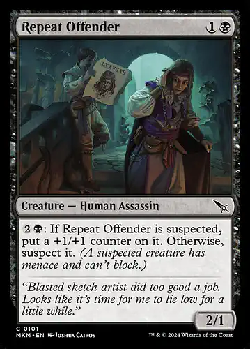 Repeat Offender - mkm Spoiler