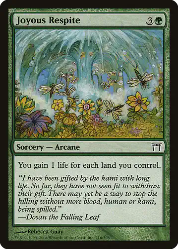 Joyous Respite - chk Spoiler