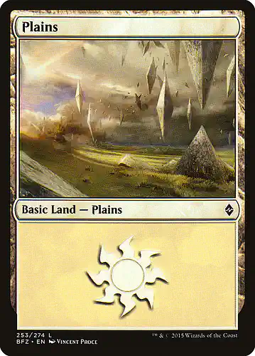 Plains - bfz Spoiler