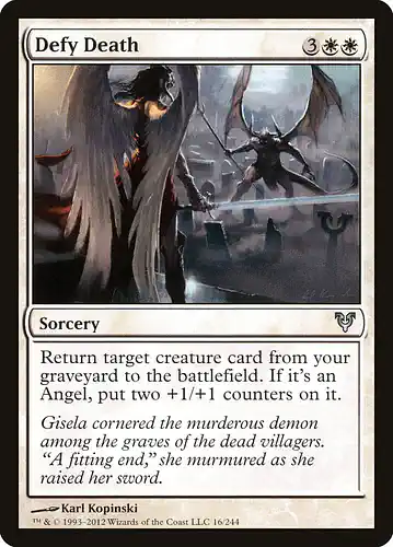 Defy Death - avr Spoiler