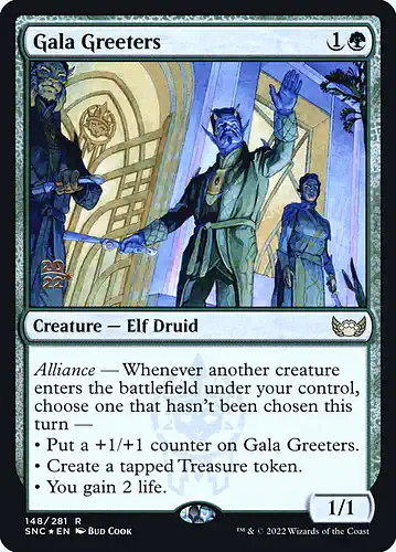 Gala Greeters - snc Spoiler
