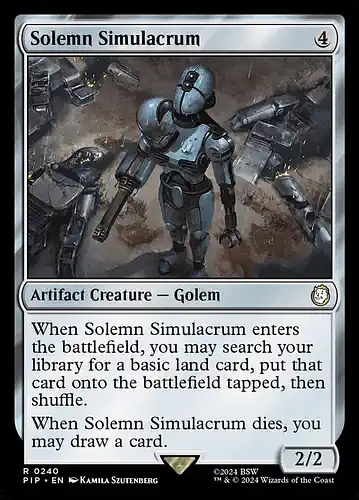 Solemn Simulacrum - pip Spoiler