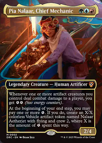 Pia Nalaar, Chief Mechanic - drc Spoiler