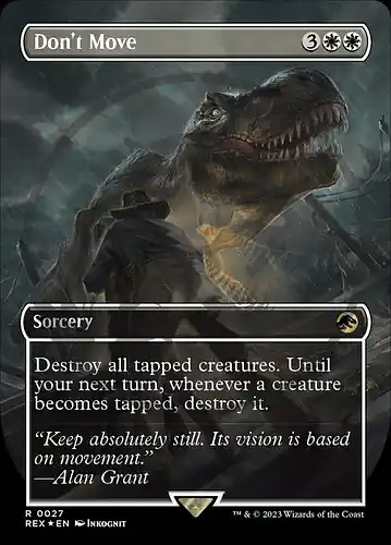 Don't Move - rex Spoiler