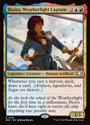 Jhoira, Weatherlight Captain - eoc Spoiler