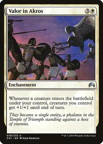 Valor in Akros - ori Spoiler