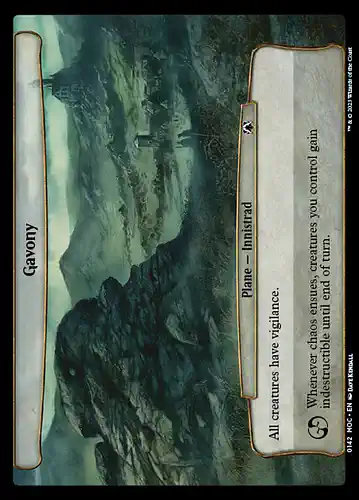 Gavony - moc Spoiler