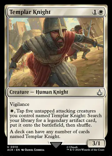 Templar Knight - acr Spoiler