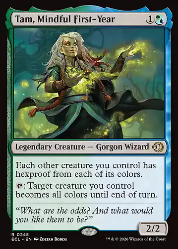 Tam, Mindful First-Year - ecl Spoiler