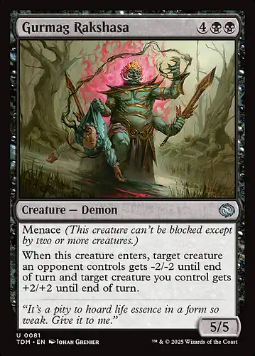 Gurmag Rakshasa - tdm Spoiler