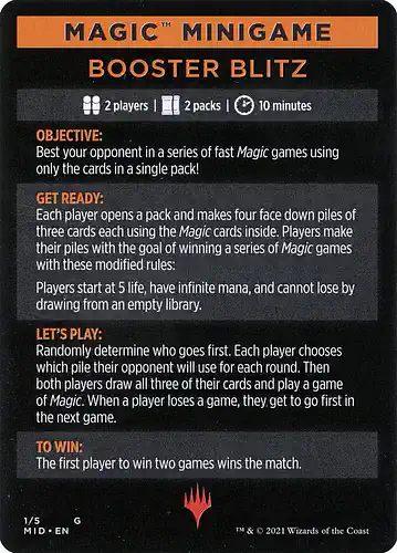Booster Blitz - mid Spoiler