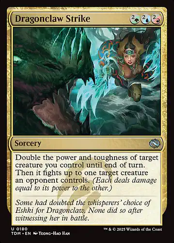Dragonclaw Strike - tdm Spoiler