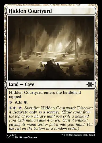 Hidden Courtyard - lci Spoiler