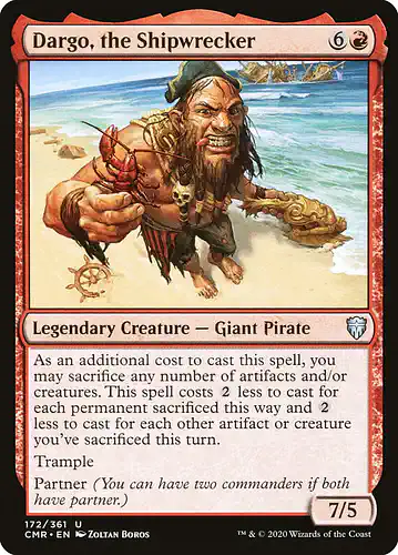 Dargo, the Shipwrecker - cmr Spoiler