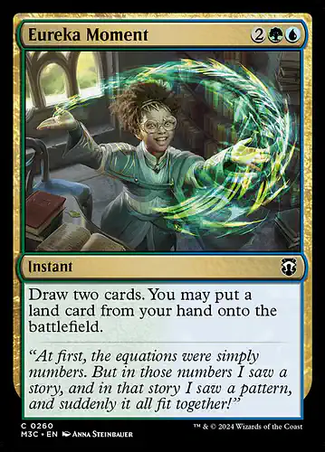 Eureka Moment - m3c Spoiler
